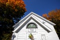 Old Country Church in Autumn Royalty Free Stock Photo