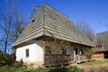 Old country farmstead with house Royalty Free Stock Photo