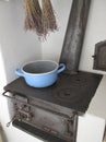 Old country house kitchen Royalty Free Stock Photo