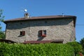 Old country house at Le Moline, Piacenza province, Italy