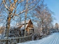 Old country house. Russian village