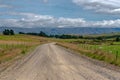 An Old Country Road in New Zealand Royalty Free Stock Photo