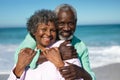 Old couple enjoying free time Royalty Free Stock Photo