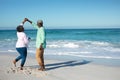 Old couple enjoying free time Royalty Free Stock Photo