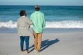 Old couple enjoying free time Royalty Free Stock Photo