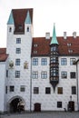 Old Court in Munich, Germany. Former residence of Louis IV Royalty Free Stock Photo