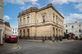 The Old Courthouse building and restaurant Regent Street, Cheltenham Gloucestershire, UK Royalty Free Stock Photo