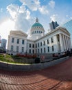 Old Courthouse in Downtown Saint Louis Royalty Free Stock Photo