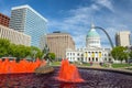 Old Courthouse downtown St. Louis. Royalty Free Stock Photo