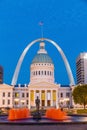 Old Courthouse downtown St. Louis. Royalty Free Stock Photo