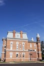 Old courthouse in Hillsboro, Montgomery County Royalty Free Stock Photo