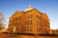 Old courthouse in Lincoln, Logan County Royalty Free Stock Photo