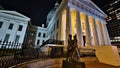 Old courthouse st louis MO at night Royalty Free Stock Photo