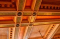 Old Courtroom Ceiling Royalty Free Stock Photo