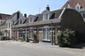 Old cousy houses in the city center of Zwolle Royalty Free Stock Photo