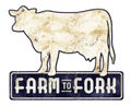 Old Cow Sign Farm to fork