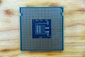 Old CPU socket 775 Royalty Free Stock Photo