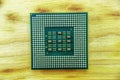 Old CPU socket 478 Royalty Free Stock Photo