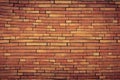 old cracked brick wall texture background. Royalty Free Stock Photo