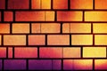 old cracked brick wall texture background. Royalty Free Stock Photo