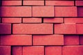 old cracked brick wall texture background. Royalty Free Stock Photo