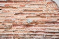 Old cracked concrete vintage brick wall background, Textured background Royalty Free Stock Photo