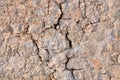 Old cracked concrete wall texture background, broken Royalty Free Stock Photo