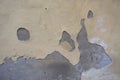 Old cracked damaged plaster wall texture Royalty Free Stock Photo