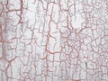 Old cracked paint on the wall. Grunge texture Royalty Free Stock Photo