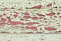 Old cracked paint on wood Royalty Free Stock Photo