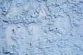 Old cracked plaster on the wall. Grunge concrete texture. Royalty Free Stock Photo
