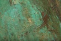 Old cracked rusty peeled colorful paint background texture close-up Royalty Free Stock Photo