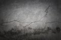 Old cracked stone wall background Royalty Free Stock Photo