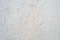 Old cracked wall covered grey plaster, background Royalty Free Stock Photo