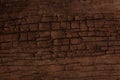 Old cracked wooden surface Royalty Free Stock Photo
