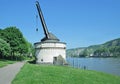 Old Crane, Andernach, Rhine River, Germany Royalty Free Stock Photo