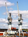 Old cranes