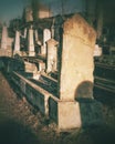 Old creepy cemetery from Sighisoara, Romania