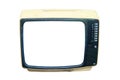 Old CRT television Royalty Free Stock Photo