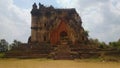 Old Crumbling Stone Temple Burma