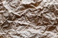 Old crumpled brown paper background Royalty Free Stock Photo