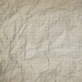 Old crumpled graph paper