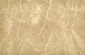 Old crumpled paper texture for background with copy space Royalty Free Stock Photo