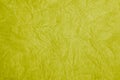 Old crumpled yellow paper background texture Royalty Free Stock Photo