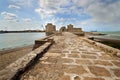 Old crusaders castle in Saida, Leba Royalty Free Stock Photo