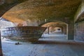 Cuban Chug at Fort Jefferson Royalty Free Stock Photo