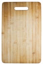Old cutting bamboo board used for cooking Royalty Free Stock Photo