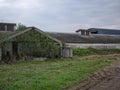 Old dairy farm in spring Royalty Free Stock Photo