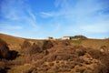 Old Dairy Farms on Lessinia Plateau in Autumn - Veneto Italy Royalty Free Stock Photo