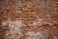 Old and damaged brick wall texture Royalty Free Stock Photo